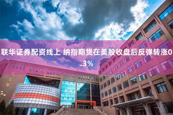 联华证券配资线上 纳指期货在美股收盘后反弹转涨0.3%