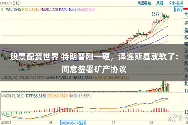股票配资世界 特朗普刚一硬，泽连斯基就软了：同意签署矿产协议