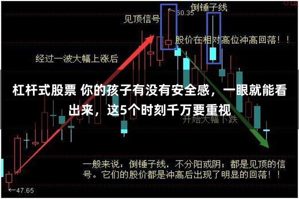 杠杆式股票 你的孩子有没有安全感，一眼就能看出来，这5个时刻千万要重视