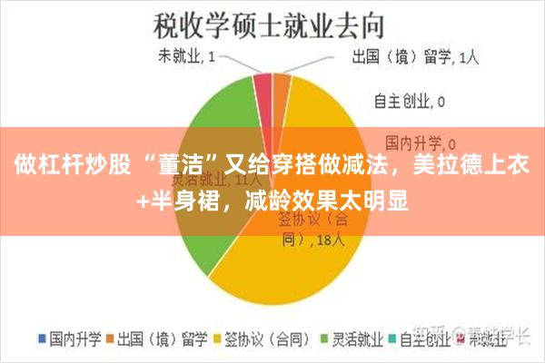 做杠杆炒股 “董洁”又给穿搭做减法，美拉德上衣+半身裙，减龄效果太明显