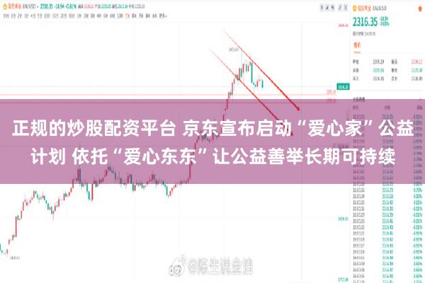 正规的炒股配资平台 京东宣布启动“爱心家”公益计划 依托“爱心东东”让公益善举长期可持续
