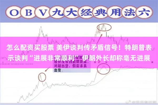 怎么配资买股票 美伊谈判传矛盾信号！特朗普表示谈判“进展非常顺利” 伊朗外长却称毫无进展
