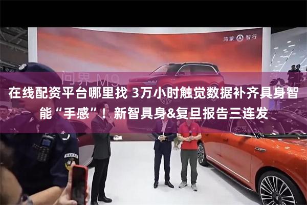 在线配资平台哪里找 3万小时触觉数据补齐具身智能“手感”！新智具身&复旦报告三连发