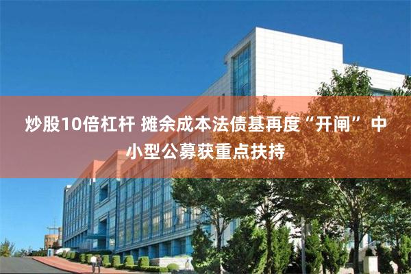炒股10倍杠杆 摊余成本法债基再度“开闸” 中小型公募获重点扶持