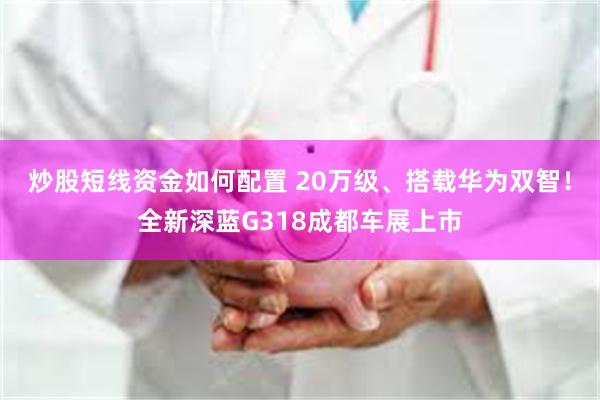 炒股短线资金如何配置 20万级、搭载华为双智！全新深蓝G318成都车展上市