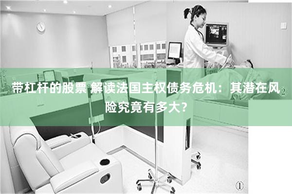 带杠杆的股票 解读法国主权债务危机：其潜在风险究竟有多大？
