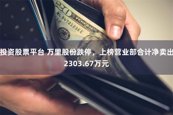 投资股票平台 万里股份跌停，上榜营业部合计净卖出2303.67万元