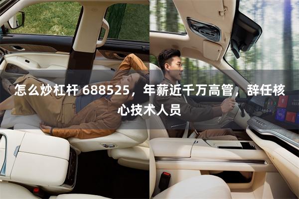 怎么炒杠杆 688525，年薪近千万高管，辞任核心技术人员